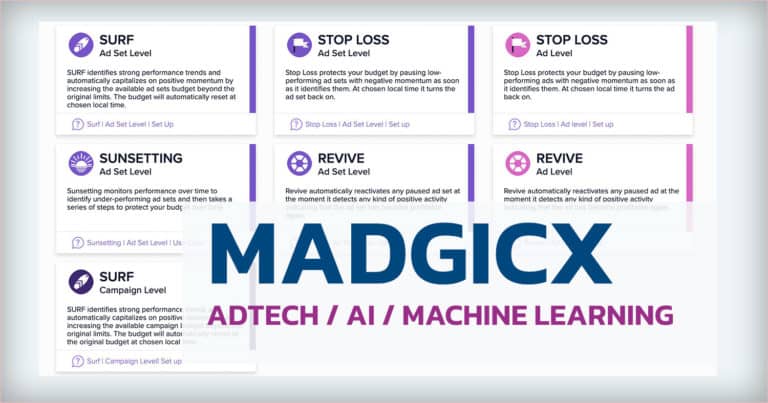 Madgicx  เครื่องมือ AdTech ที่ใช้ AI & Machine Learning ในการ Optimize