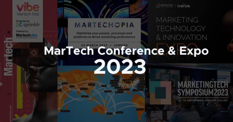 Upcoming Event : MarTech Conference & Expo in 2023