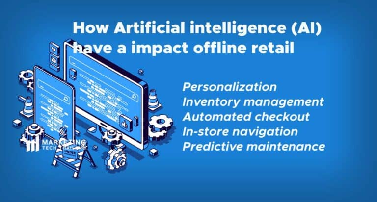 How Artificial intelligence (AI)  have a impact offline retail